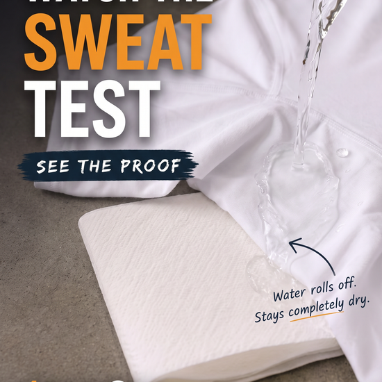 Sweat protection in action