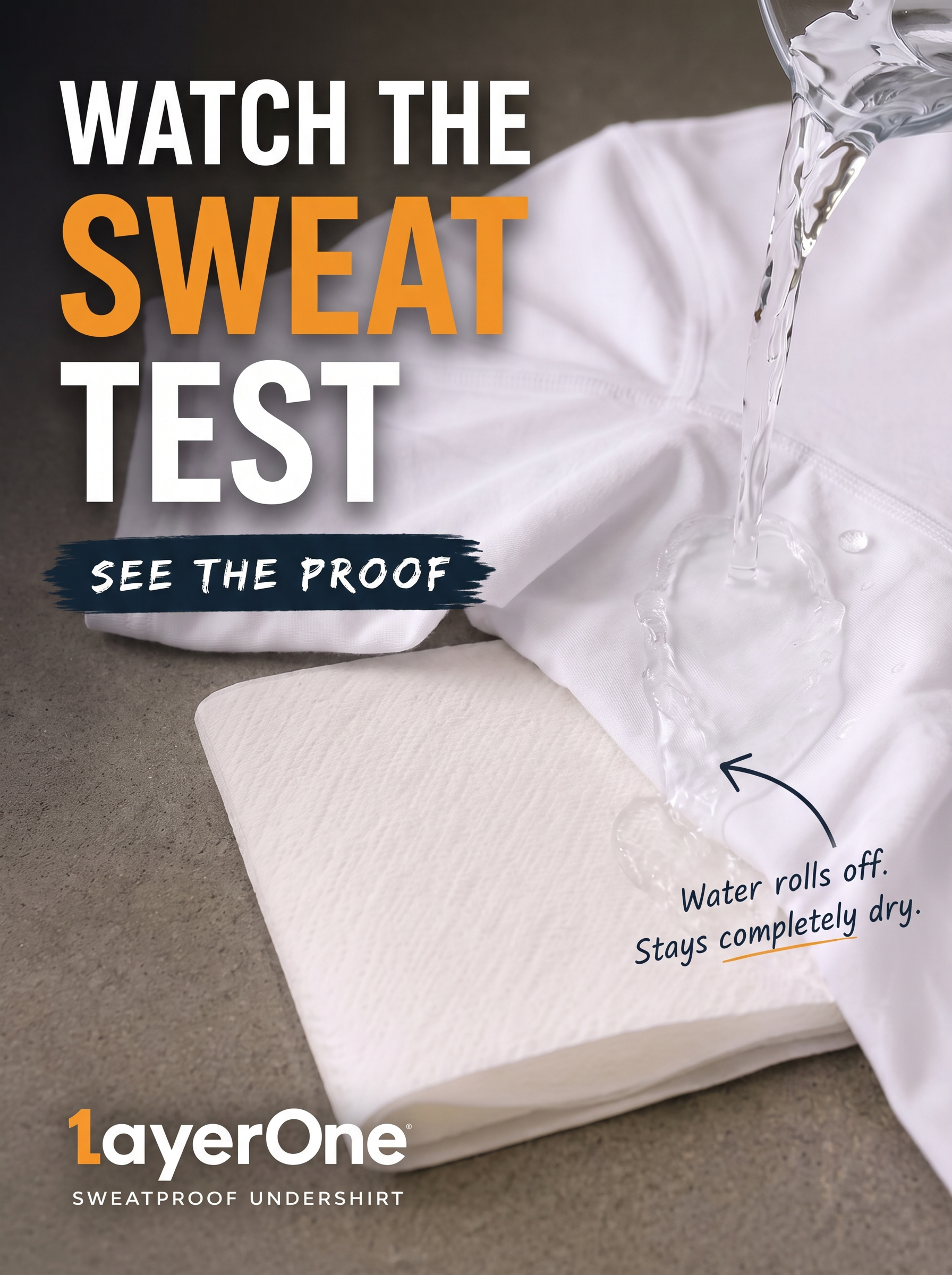 Sweat protection in action